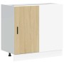 Mueble bajo para fregadero madera contrachapada roble sonoma von , Küchenschränke - Ref: Foro24-854291, Preis: 73,63 €, Rabat...