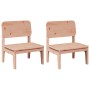 Sillas de jardín 2 uds madera abeto douglas 60x52,5x72 cm von , Gartenstühle - Ref: Foro24-859325, Preis: 105,46 €, Rabatt: %
