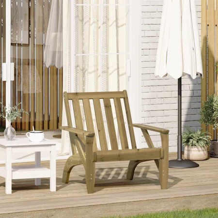 Silla adirondack de jardín madera de pino impregnada 75x77x77cm by , Garden chairs - Ref: Foro24-859331, Price: 86,60 €, Disc...