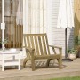 Silla adirondack de jardín madera de pino impregnada 75x77x77cm by , Garden chairs - Ref: Foro24-859331, Price: 86,60 €, Disc...