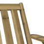 Silla adirondack de jardín madera de pino impregnada 75x77x77cm de , Sillas de jardín - Ref: Foro24-859331, Precio: 86,60 €