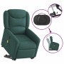 Sillón masaje eléctrico reclinable elevable tela verde oscuro von , Sessel - Ref: Foro24-3303230, Preis: 322,17 €, Rabatt: %