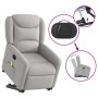 Sillón de masaje reclinable de pie de tela gris nube von , Sessel - Ref: Foro24-3303213, Preis: 275,38 €, Rabatt: %