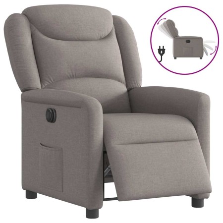 Sillón reclinable eléctrico tela gris taupé von , Sessel - Ref: Foro24-3303181, Preis: 247,90 €, Rabatt: %