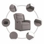 Sillón reclinable eléctrico tela gris taupé von , Sessel - Ref: Foro24-3303181, Preis: 247,90 €, Rabatt: %