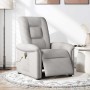 Sillón reclinable de masaje eléctrico tela gris nube by , Armchairs - Ref: Foro24-3303253, Price: 282,18 €, Discount: %