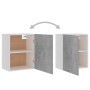 Hängeschränke 2 Stück graues Sperrholz 50x31x60 cm von vidaXL, Küchenschränke - Ref: Foro24-805082, Preis: 88,68 €, Rabatt: %