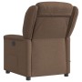 Sillón reclinable de masaje eléctrico tela marrón by , Armchairs - Ref: Foro24-3303188, Price: 256,87 €, Discount: %