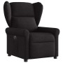 Sillón reclinable eléctrico de tela negro by , Armchairs - Ref: Foro24-3303356, Price: 249,05 €, Discount: %
