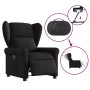 Sillón reclinable eléctrico de tela negro by , Armchairs - Ref: Foro24-3303356, Price: 249,05 €, Discount: %