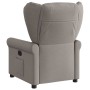 Sillón reclinable eléctrico tela gris taupé by , Armchairs - Ref: Foro24-3303361, Price: 237,54 €, Discount: %