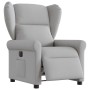 Sillón reclinable eléctrico de tela gris nube by , Armchairs - Ref: Foro24-3303363, Price: 249,67 €, Discount: %