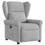 Sillón reclinable eléctrico de tela gris nube by , Armchairs - Ref: Foro24-3303363, Price: 249,67 €, Discount: %