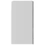 Concrete gray plywood glass hanging cabinet 40x31x60cm by vidaXL, Kitchen cabinets - Ref: Foro24-802509, Price: 39,77 €, Disc...