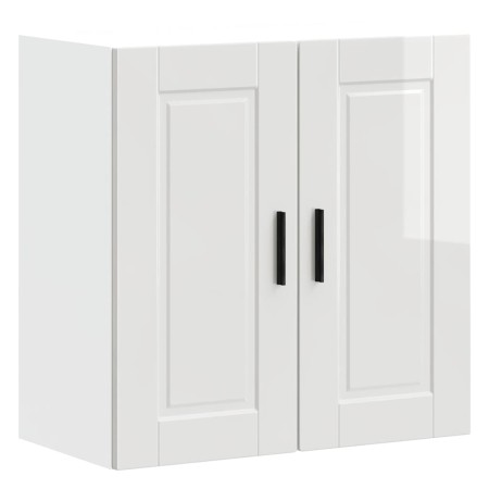 Armario pared cocina Porto madera ingeniería blanca alto brillo de , Armarios de cocina - Ref: Foro24-854059, Precio: 67,74 €...