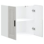 Armario pared cocina Porto madera ingeniería blanca alto brillo de , Armarios de cocina - Ref: Foro24-854059, Precio: 67,74 €...