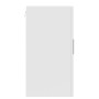 Armario pared cocina Porto madera ingeniería blanca alto brillo de , Armarios de cocina - Ref: Foro24-854059, Precio: 67,74 €...