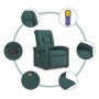 Silla de masaje reclinable de pie de tela verde oscura von , Sessel - Ref: Foro24-3303270, Preis: 273,12 €, Rabatt: %
