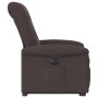 Sillón eléctrico reclinable elevable de tela marrón oscuro by , Armchairs - Ref: Foro24-3303279, Price: 295,20 €, Discount: %