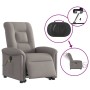 Sillón de masaje eléctrico reclinable elevable tela taupé by , Armchairs - Ref: Foro24-3303291, Price: 326,07 €, Discount: %