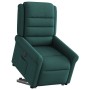 Sillón eléctrico reclinable elevable de tela verde oscuro von , Sessel - Ref: Foro24-3303340, Preis: 303,42 €, Rabatt: %