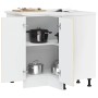Mueble bajo esquina de cocina Lucca madera reconstituida von , Küchenschränke - Ref: Foro24-853750, Preis: 105,92 €, Rabatt: %