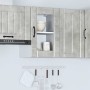 Armario de pared para cocina puerta cristal Lucca gris hormigón von , Küchenschränke - Ref: Foro24-853771, Preis: 57,87 €, Ra...