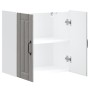 Armario de pared cocina Lucca madera contrachapada gris sonoma von , Küchenschränke - Ref: Foro24-853823, Preis: 64,40 €, Rab...