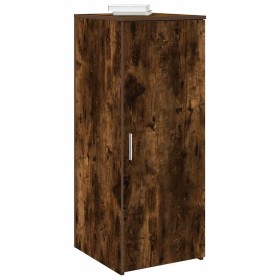 Armario de madera de ingeniería roble ahumado 40x45x103,5 cm by , Lockers and storage cabinets - Ref: Foro24-859037, Price: 7...