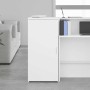 Armario de madera de ingeniería blanco 50x45x103,5 cm von , Schließfächer und Lagerschränke - Ref: Foro24-859042, Preis: 94,6...