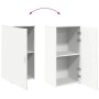 Armario de madera de ingeniería blanco 50x45x103,5 cm von , Schließfächer und Lagerschränke - Ref: Foro24-859042, Preis: 94,6...