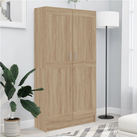 Bücherschrank aus Eichensperrholz, 82,5 x 30,5 x 150 cm von vidaXL, Bücherregale und Regale - Ref: Foro24-802726, Preis: 130,...