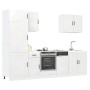 Mueble cocina Kalmar blanco de alto brillo 7 pzas von , Küchenschränke - Ref: Foro24-3314773, Preis: 653,64 €, Rabatt: %