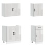 Mueble cocina Kalmar blanco de alto brillo 7 pzas von , Küchenschränke - Ref: Foro24-3314773, Preis: 653,64 €, Rabatt: %