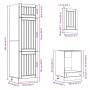 Mueble cocina Kalmar blanco de alto brillo 7 pzas von , Küchenschränke - Ref: Foro24-3314773, Preis: 653,64 €, Rabatt: %
