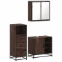 Set de muebles baño 3 pzas madera contrachapada roble marrón von , Badezimmermöbel - Ref: Foro24-3301029, Preis: 228,02 €, Ra...
