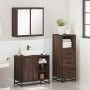 Set de muebles baño 3 pzas madera contrachapada roble marrón von , Badezimmermöbel - Ref: Foro24-3301029, Preis: 228,02 €, Ra...