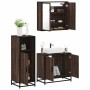 Set de muebles baño 3 pzas madera contrachapada roble marrón von , Badezimmermöbel - Ref: Foro24-3300949, Preis: 196,76 €, Ra...