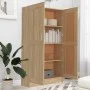 Bücherschrank aus Eichensperrholz, 82,5 x 30,5 x 150 cm von vidaXL, Bücherregale und Regale - Ref: Foro24-802726, Preis: 128,...