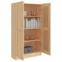 Bücherschrank aus Eichensperrholz, 82,5 x 30,5 x 150 cm von vidaXL, Bücherregale und Regale - Ref: Foro24-802726, Preis: 128,...