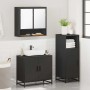 Juego de muebles de baño 3 pzas madera contrachapada negro von , Badezimmermöbel - Ref: Foro24-3300975, Preis: 216,69 €, Raba...