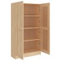 Bücherschrank aus Eichensperrholz, 82,5 x 30,5 x 150 cm von vidaXL, Bücherregale und Regale - Ref: Foro24-802726, Preis: 130,...