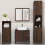 Set de muebles baño 4 pzas madera contrachapada roble marrón von , Badezimmermöbel - Ref: Foro24-3301199, Preis: 399,51 €, Ra...