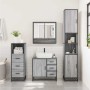 Set de muebles de baño 3 pzas madera contrachapada gris sonoma von , Badezimmermöbel - Ref: Foro24-3301048, Preis: 263,96 €, ...