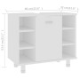 Weißer Badezimmerschrank aus Sperrholz, 60 x 32 x 53,5 cm von vidaXL, Badezimmermöbel - Ref: Foro24-802633, Preis: 48,59 €, R...