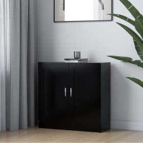 Armario de libros madera contrachapada negro 82,5x30,5x80 cm de vidaXL, Librerías y estanterías - Ref: Foro24-802706, Precio:...