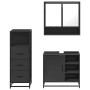 Juego de muebles de baño 3 pzas madera contrachapada negro von , Badezimmermöbel - Ref: Foro24-3301055, Preis: 244,04 €, Raba...
