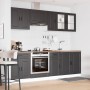 Mueble de cocina Kalmar negra 8 piezas madera contrachapada von , Küchenschränke - Ref: Foro24-3314842, Preis: 622,82 €, Raba...