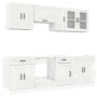 Mueble cocina Kalmar blanco de alto brillo 8 pzas von , Küchenschränke - Ref: Foro24-3314823, Preis: 616,47 €, Rabatt: %