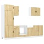 Mueble cocina Kalmar roble sonoma 7 pzas madera contrachapada von , Küchenschränke - Ref: Foro24-3314784, Preis: 576,23 €, Ra...